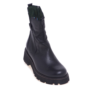 Felmini ankle boot in vintage effect leather with zip - 4