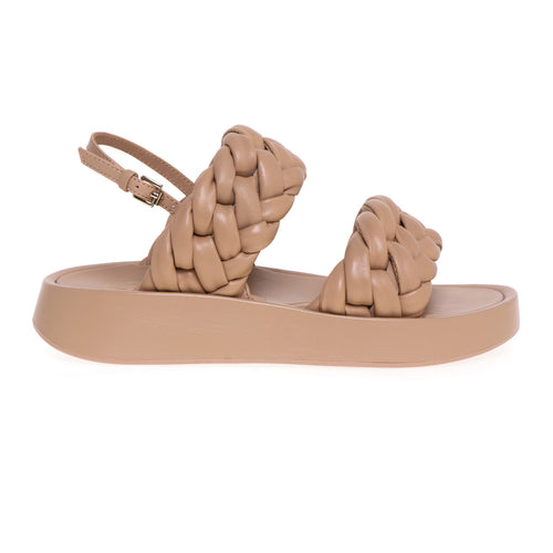 ASH sandal with double braided leather band