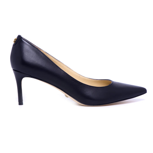 Guess decolletè in leather with 70 mm heel - 1
