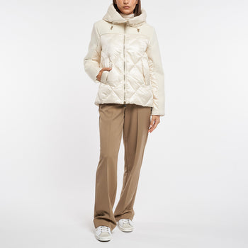 People Of Shibuya short parka in ultralight polyester with hood - 3