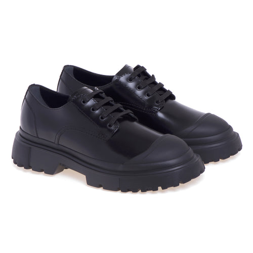 Hogan H619 lace-up shoes in brushed leather - 2