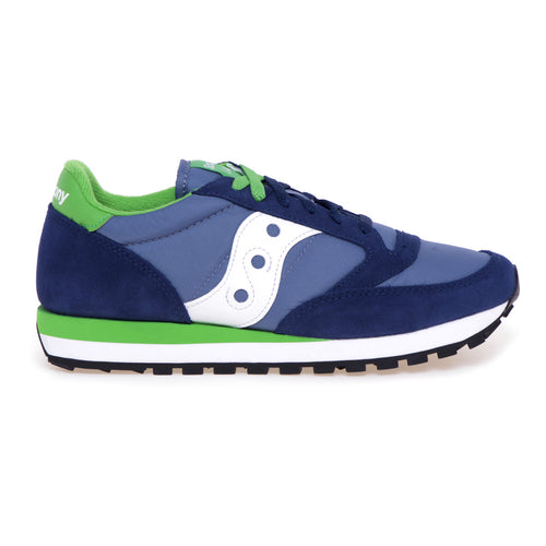 Saucony Jazz sneaker in suede and technical fabric