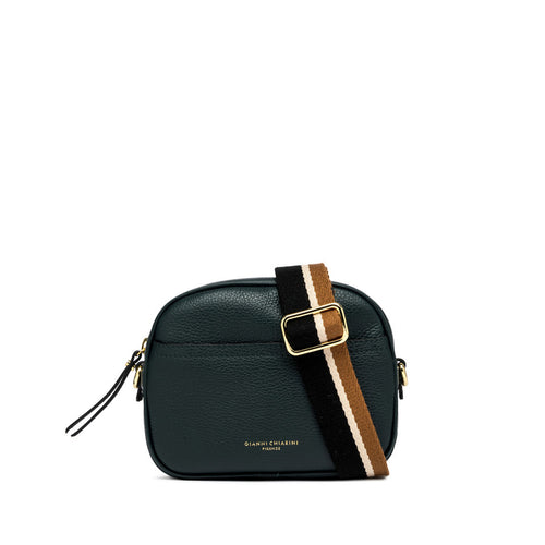 Gianni Chiarini "Nina" shoulder bag in textured leather