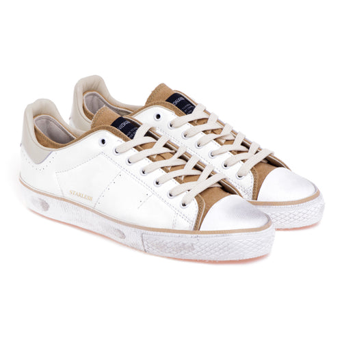 Hidnander "Starless Low" sneaker in leather and canvas - 2