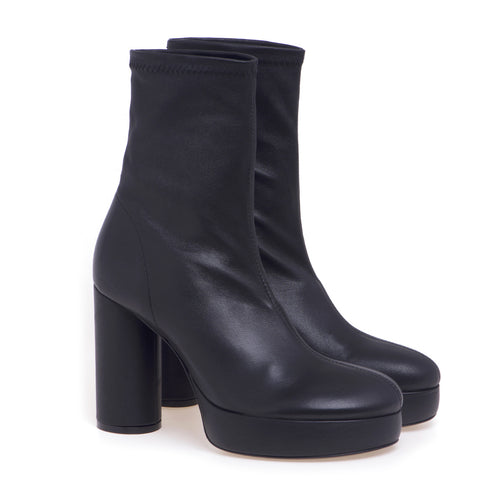Vic Matiè ankle boot in eco-leather with 135 mm heel and stretch upper - 2