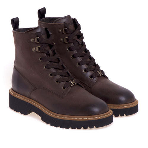 Hogan H543 amphibian in greased leather - 2