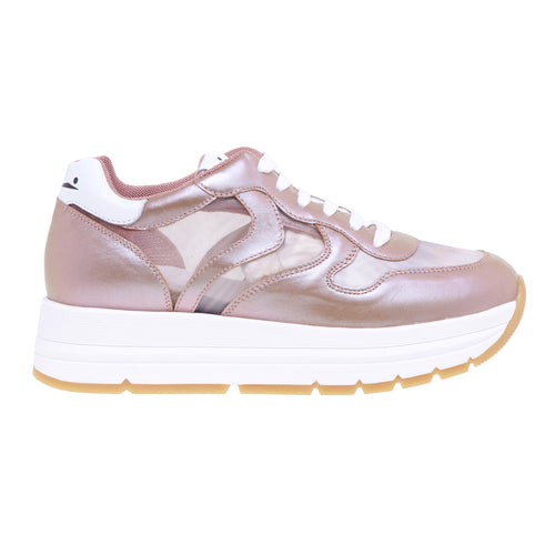 Voile Blanche "Maran Mesh" sneaker in leather and mesh fabric - 1