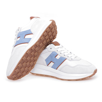 Sneaker Hogan H641 in pelle e camoscio - 4