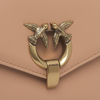 Pinko Cupido Messenger shoulder bag in leather - 3