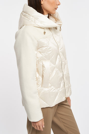 People Of Shibuya short parka in ultralight polyester with hood - 5