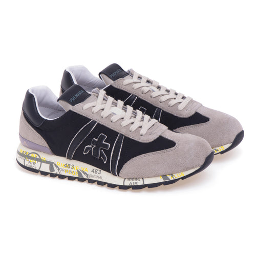 Premiata Lucy sneaker in suede and fabric - 2