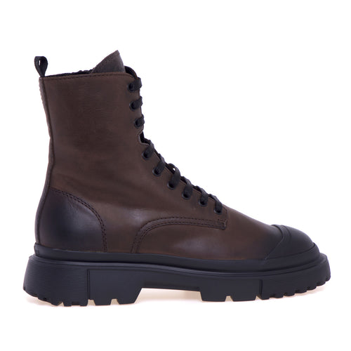 Hogan H619 amphibian in greased leather - 1