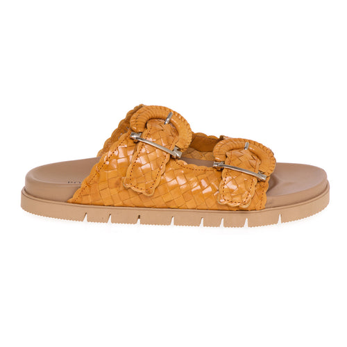 Pons Quintana slipper in woven leather with double band