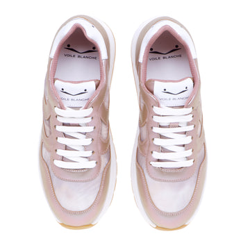Voile Blanche "Maran Mesh" sneaker in leather and mesh fabric - 5