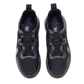 Hogan H585 nappa leather and neoprene sneaker - 5