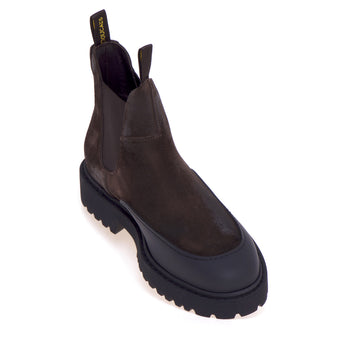 Doucal's suede Chelsea boot - 4