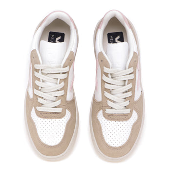 Veja V-10 sneaker in leather and suede - 5