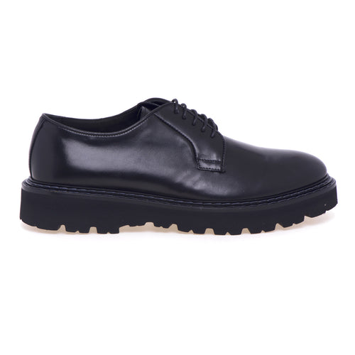 Pawelk's lace-up shoes in leather with rubber sole - 1