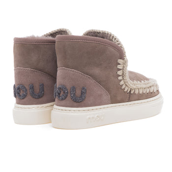Mou Eskimo Sneaker Bold ankle boot with glitter logo - 3