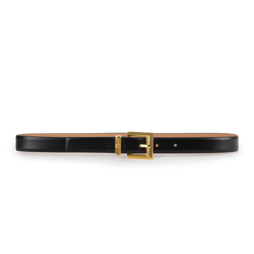 Elisabetta Franchi belt in eco-leather with striped buckle - 1