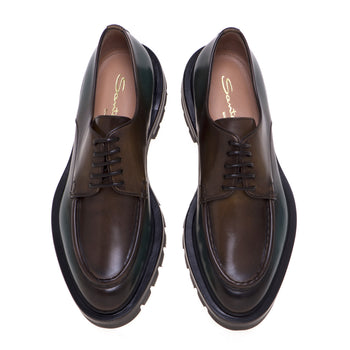 Santoni lace-up shoes in aged leather - 5