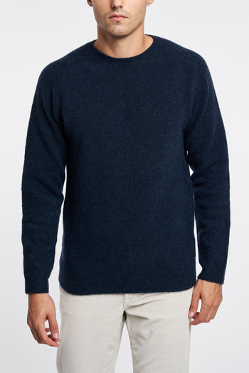 Daniele Fiesoli crew-neck sweater in wool and nylon with raglan sleeves - 3