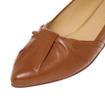 Viola Ricci shoe in leather with knotting - 4