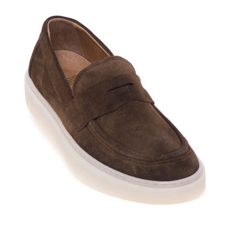 Pawelk's moccasin in suede with rubber sole - 4