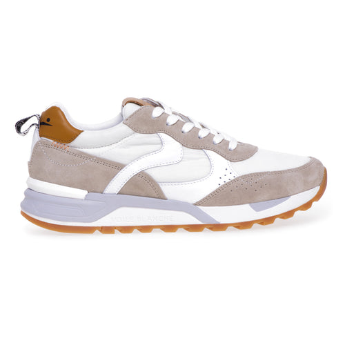Voile Blanche "Magg" sneaker in suede and nylon