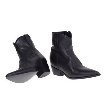 Le Marè Texan ankle boot with internal wedge and 3 cm heel - 4