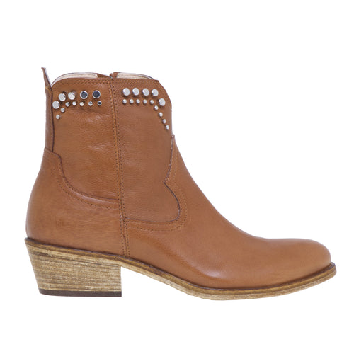 Fru.it Texan ankle boot in leather