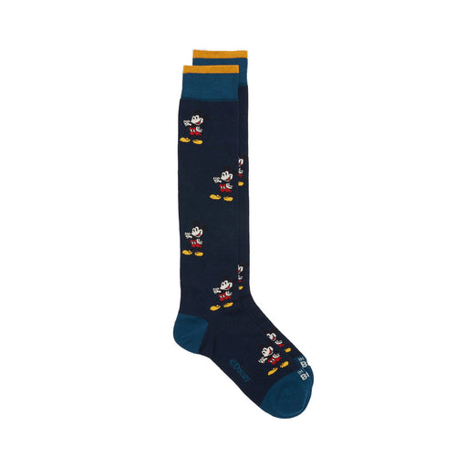 In The Box lange Socken mit „Mickey All Over“-Muster - 1