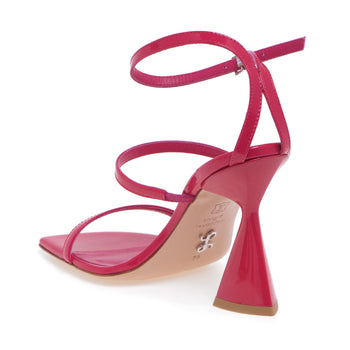 Sergio Levantesi patent leather sandal with 100 mm sculptured heel - 4