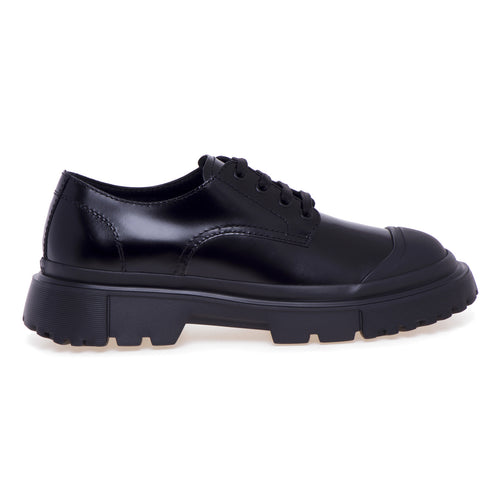 Hogan H619 lace-up shoes in brushed leather