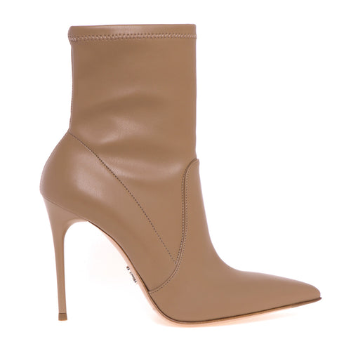 Sergio Levantesi ankle boot in stretch eco-leather with 105 mm heel