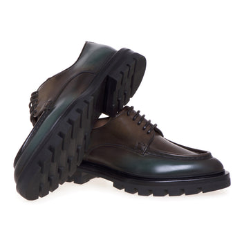Santoni lace-up shoes in aged leather - 4