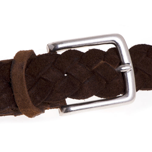 Gavazzeni belt in woven suede - 2