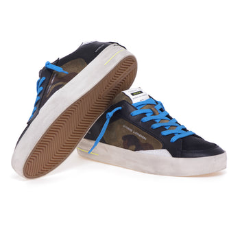 Crime London "Skate Deluxe" sneaker in leather and suede - 4