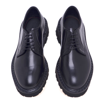 Pawelk's lace-up shoes in leather with rubber sole - 5