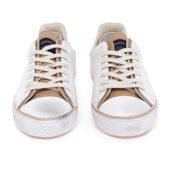 Hidnander "Starless Low" sneaker in leather and canvas - 5