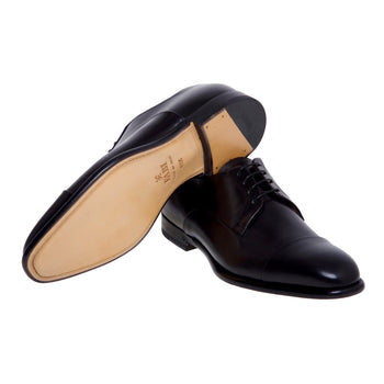 Fabi opaque leather lace-up shoes with toe cap - 4