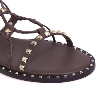 ASH "Paloma" leather sandal with studs - 4