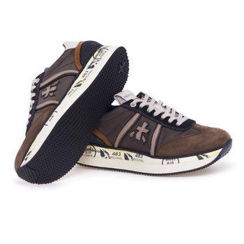 Premiata Conny sneaker in suede and fabric - 4