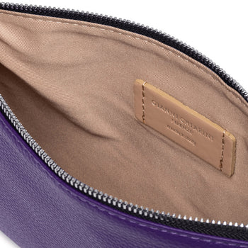 Gianni Chiarini "Hermy" clutch bag in grained leather - 4