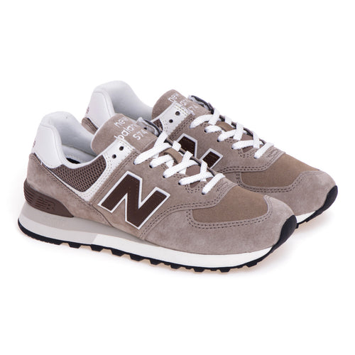 Sneaker New Balance 574 in camoscio e nabuck - 2