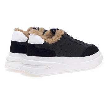 ASH sneaker in leather and suede with maxi platform - 3