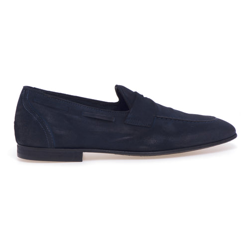 Pawelk's moccasin in greased and dipped suede