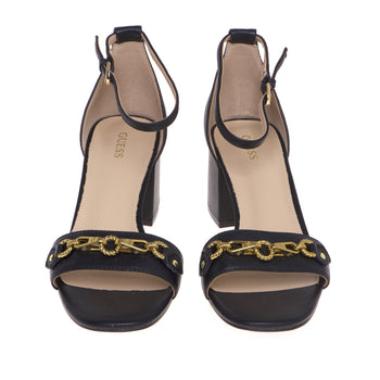 Guess sandal in leather with 55 mm heel - 5