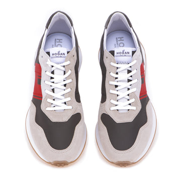 Hogan H601 sneaker in suede and fabric - 5