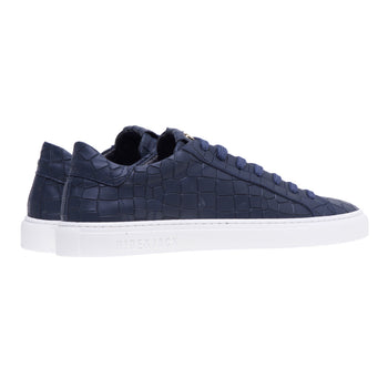 Hide &amp; Jack sneaker in greased leather with crocodile print - 3